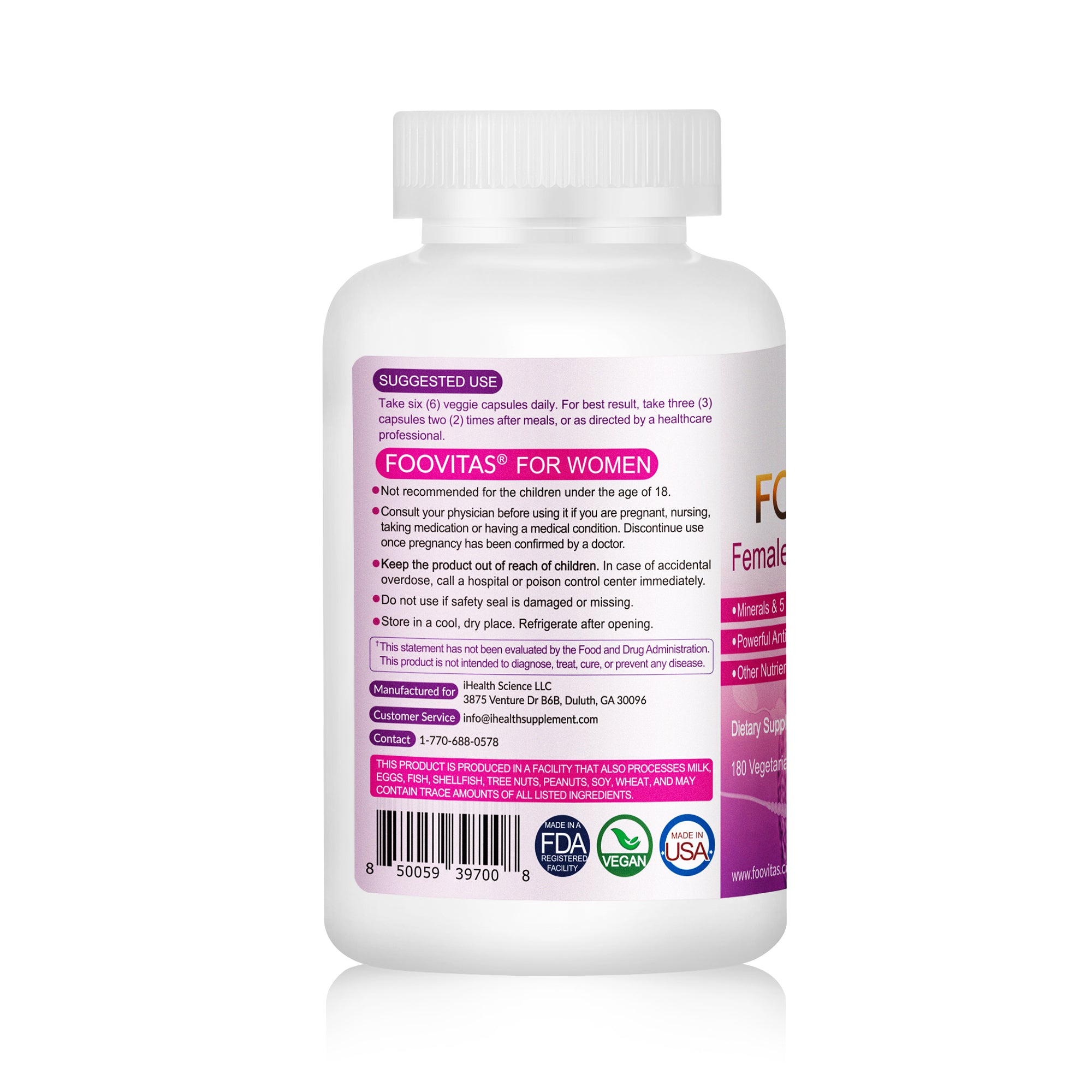 Foovitas For Female